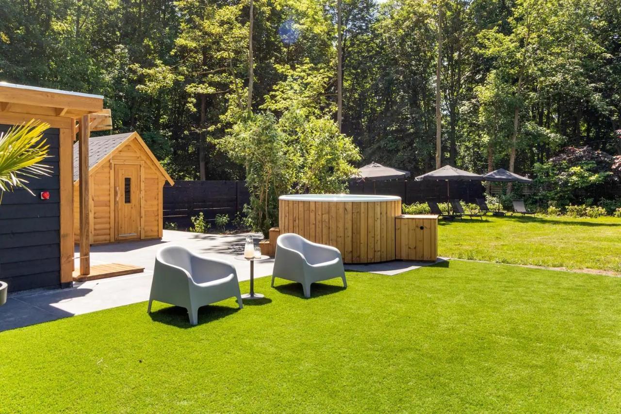 Glamping Lodge With Eco-Wellness เซโวลเดอ ภายนอก รูปภาพ