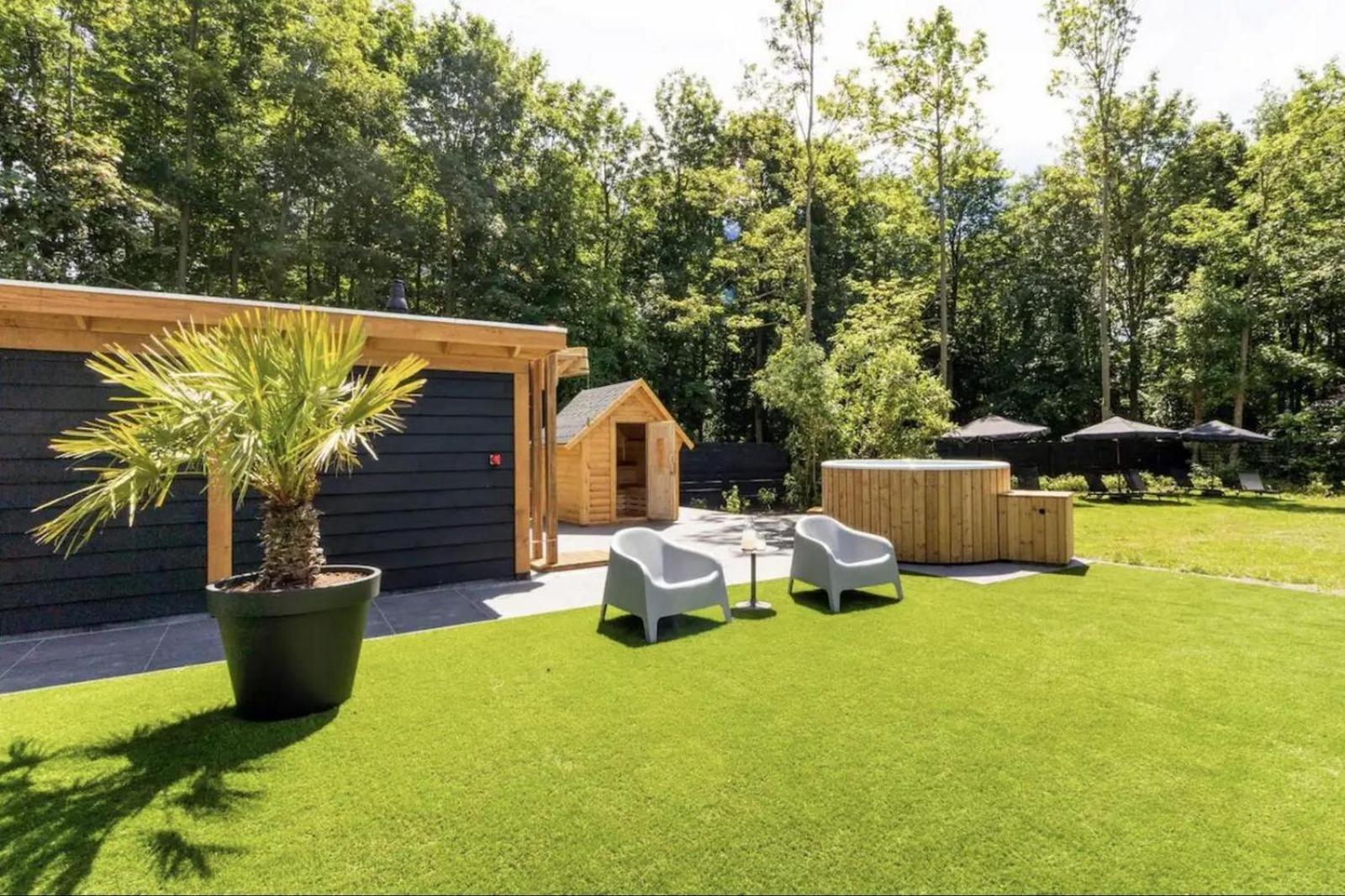 Glamping Lodge With Eco-Wellness เซโวลเดอ ภายนอก รูปภาพ