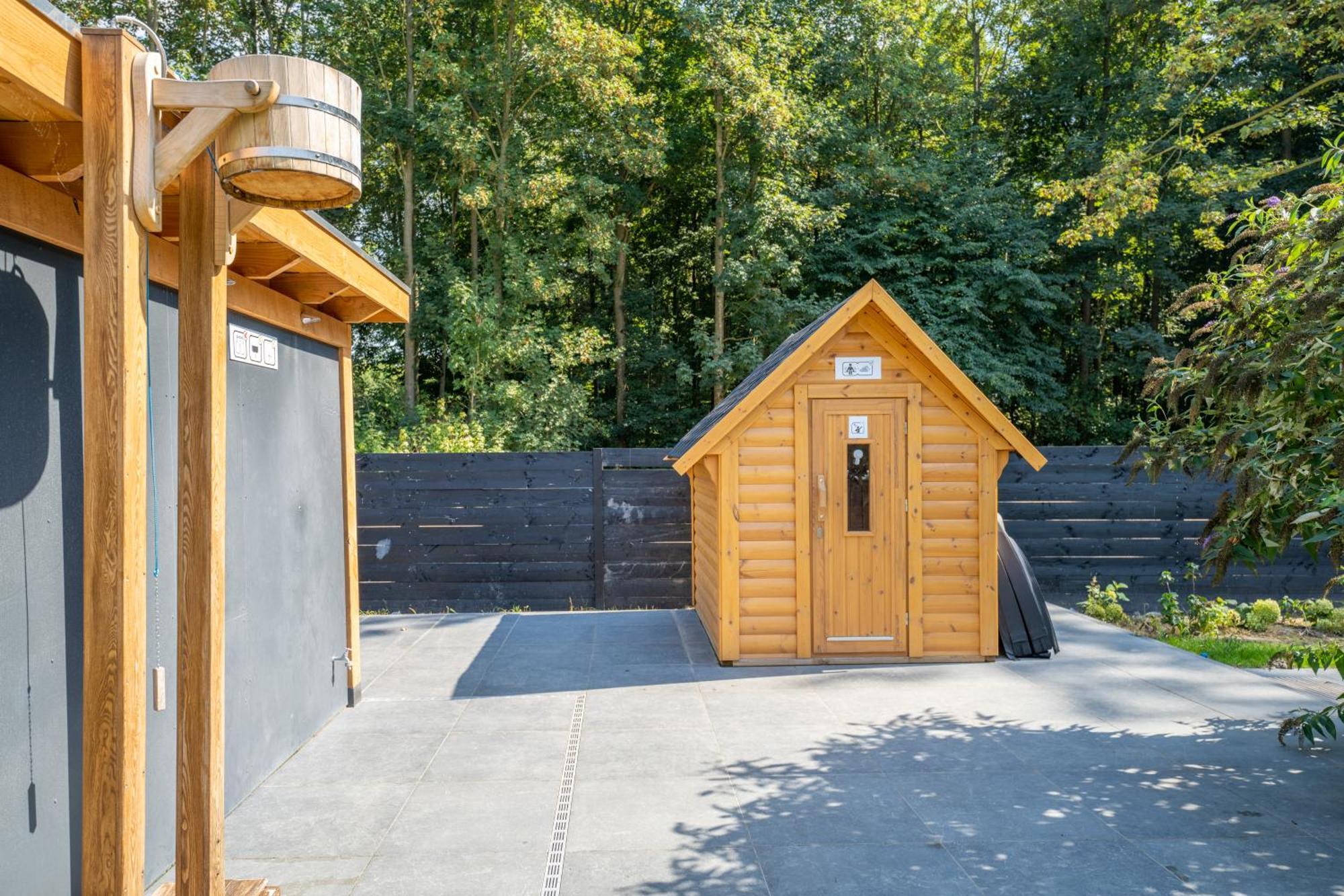 Glamping Lodge With Eco-Wellness เซโวลเดอ ภายนอก รูปภาพ